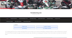Desktop Screenshot of floridakarting.com
