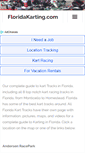 Mobile Screenshot of floridakarting.com