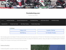 Tablet Screenshot of floridakarting.com